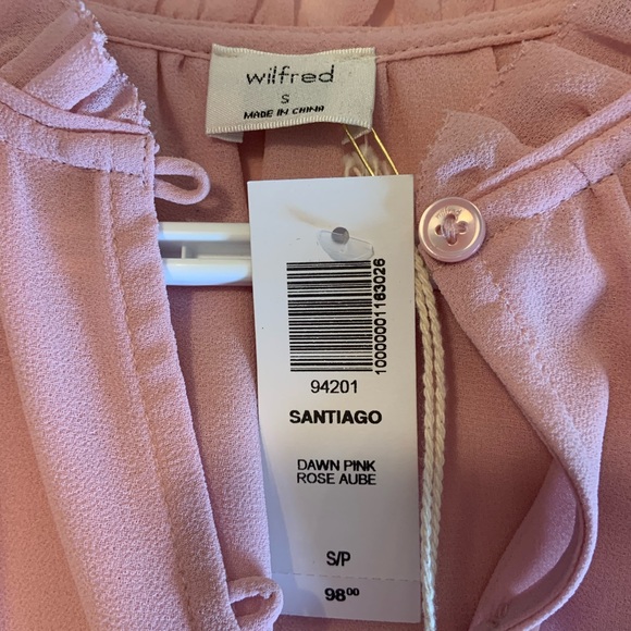Aritzia Babaton pink blouse - brand new - Picture 3 of 3